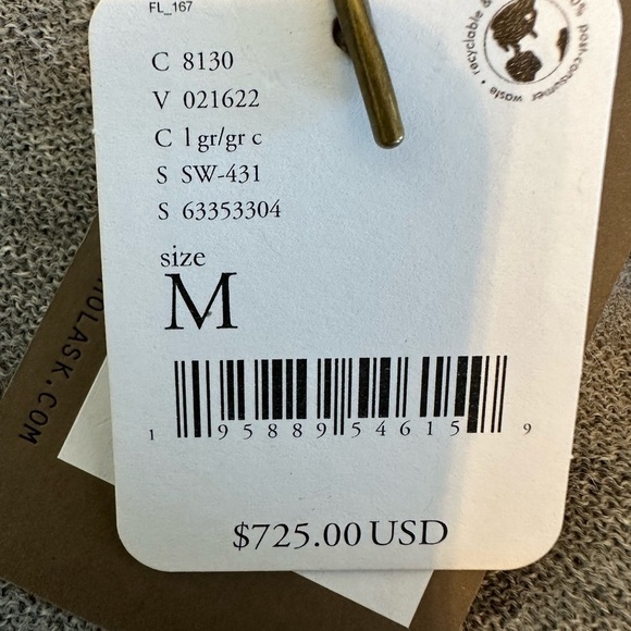 Nicholas K X Free People Lark Sweater Dress Alpaca Size Medium NWT - Picture 6 of 15